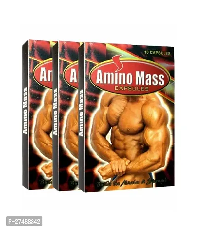 GG Amino Mass Capsule 10no.s Pack Of 3