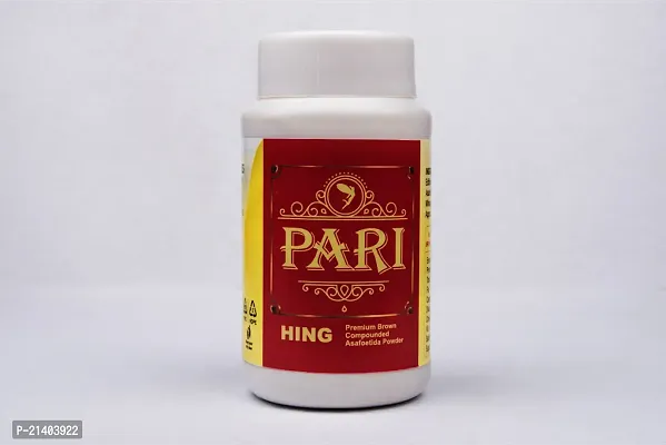 Pari Brand Asafoetida Hing Jar Strongest Compounded Pure Hing Powder - 100 gms (Pack of 1)-thumb0