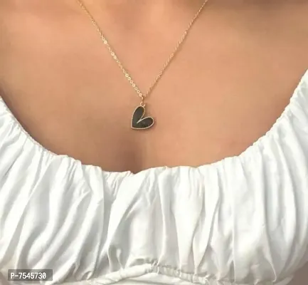 Attractive Heart, Gorgeous, Stylish, Fancy, Heart Necklace