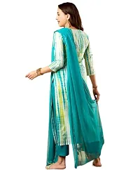 Classic Viscose Rayon Kurta, Bottom and Dupatta Set-thumb3