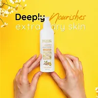 Habibs Body Lotion with Honey and Almond oil for Extra Hydrating Body Lotion for Dry Skin,Non-Greasy and Fragrance-Free Lotion All Skin Types 220-thumb1