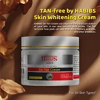 Habibs Professional Natural Care D Tan Pack for Tan Removal Face Pack with Clove Oil  Eucalyptus Oil Lightening  Brightening Skin Anti-D Tan Face Pack for Glowing Skin No Parabens, Sulphates 100GM-thumb3