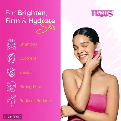 Habibs professional Face Serum for Clear Glowing Skin, Reduces Dullness, Hydrates  Repairs Skin with Vit B3  Hyaluronic Acid, Day  Night Serum for Dry  Sensitive Skin, For Women  Men 300ml-thumb3