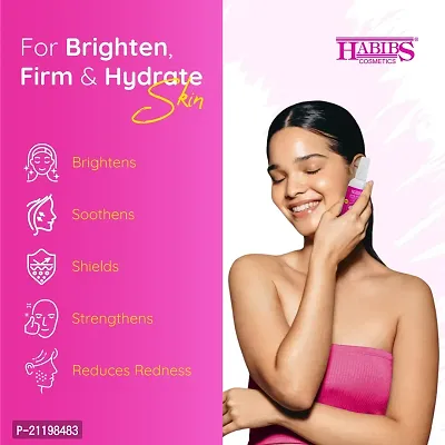 Habibs professional Face Serum for Clear Glowing Skin, Reduces Dullness, Hydrates  Repairs Skin with Vit B3  Hyaluronic Acid, Day  Night Serum for Dry  Sensitive Skin, For Women  Men 200 ml-thumb3