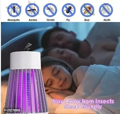 Mosquito Lamp LED Home Electric Shock Type Silent Mosquito Repellent Light-thumb0