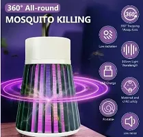 Electronic LED Mosquito Killer Machine Trap Lamp Electric Shock Bug Zapper for Insects Fly Screen Protector Mosquito Killer lamp for Home USB Powered Mosquito Killer Machine-thumb2