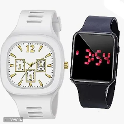 Stysol Led Watches for Kids Analog Watch for Boys Combo Pack 2