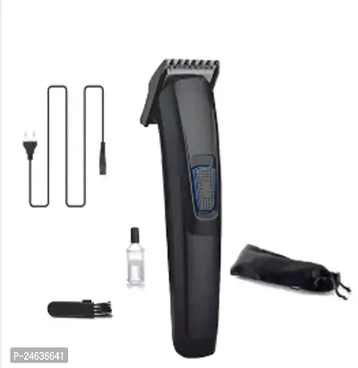 Rechargeable AT-522 Cordless Premium Quality Strong Power Low Sound Trimmer For Both Men  Women-thumb0
