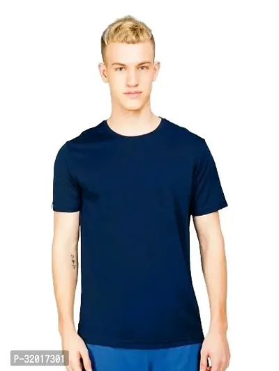 Stylish Polyester Tshirt For Men-thumb0