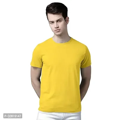 Stylish Polyester Tshirt For Men-thumb0