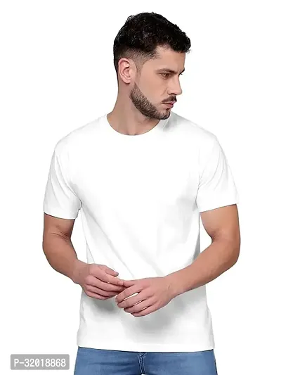 Stylish Polyester Tshirt For Men-thumb0