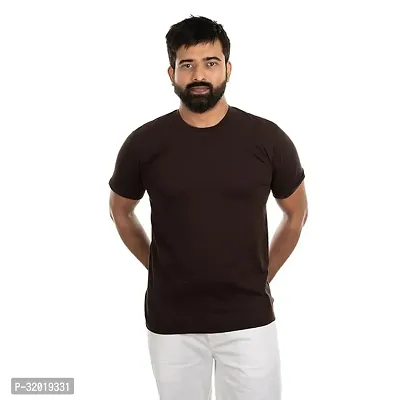 Stylish Polyester Tshirt For Men-thumb0