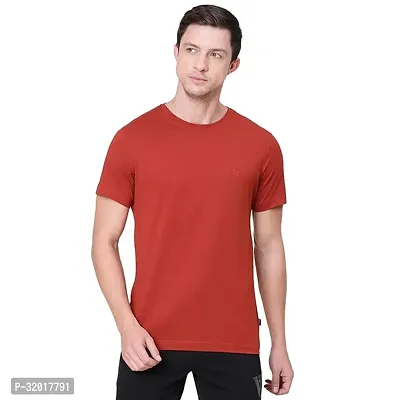 Stylish Polyester Tshirt For Men-thumb0