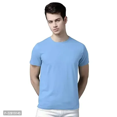 Stylish Polyester Tshirt For Men-thumb0