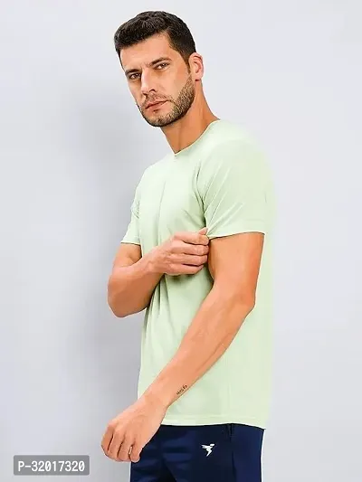 Stylish Polyester Tshirt For Men-thumb0