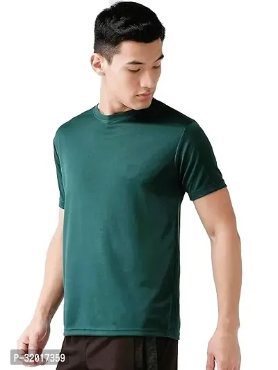 Stylish Polyester Tshirt For Men-thumb0