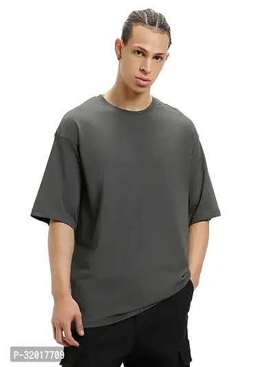 Stylish Polyester Tshirt For Men-thumb0