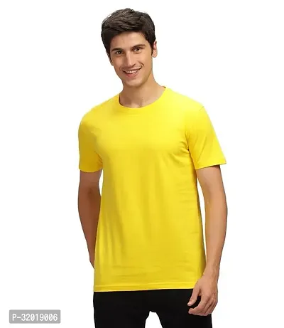 Stylish Polyester Tshirt For Men-thumb0