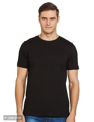 Stylish Polyester Tshirt For Men-thumb0