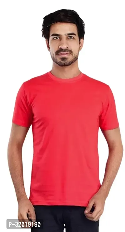 Stylish Polyester Tshirt For Men-thumb0