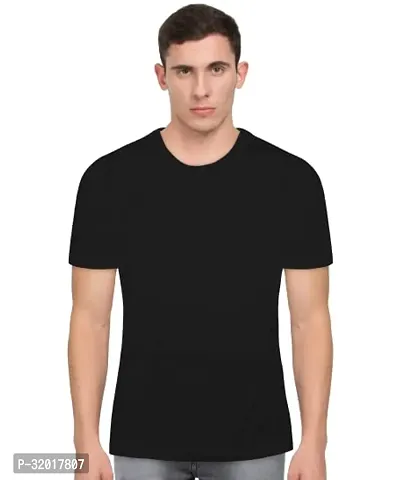 Stylish Polyester Tshirt For Men-thumb0