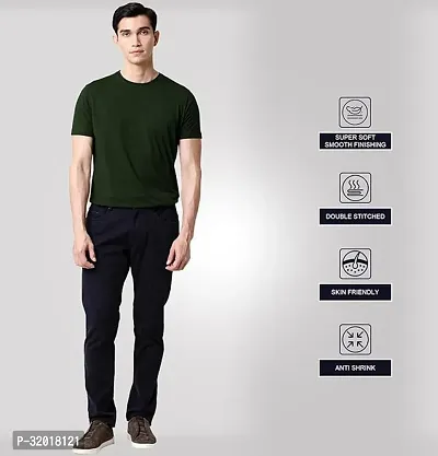 Stylish Polyester Tshirt For Men-thumb0