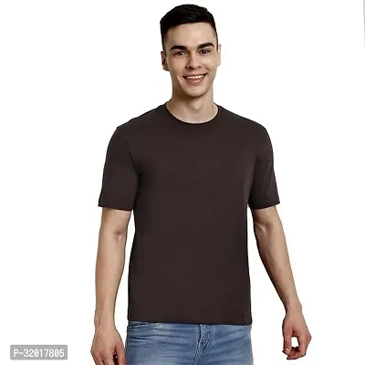 Stylish Polyester Tshirt For Men-thumb0