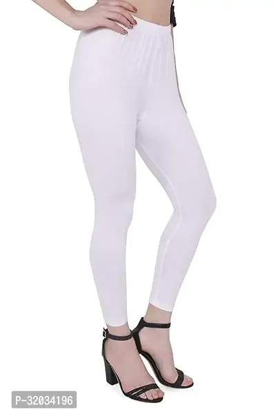 Stylish Polyester Solid Legging for Women-thumb0