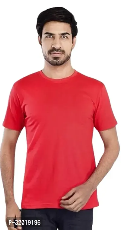 Stylish Polyester Tshirt For Men-thumb0