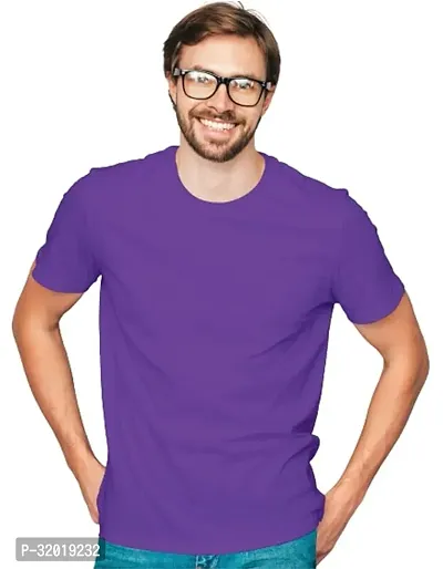 Stylish Polyester Tshirt For Men-thumb0