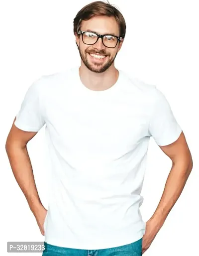 Stylish Polyester Tshirt For Men-thumb0