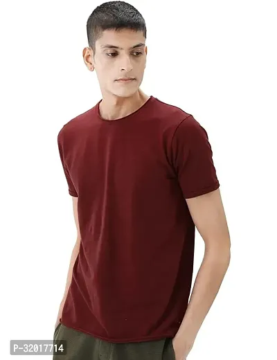 Stylish Polyester Tshirt For Men-thumb0