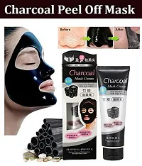 Charcoal Peel Of Face Mask , FACE PacK(480 g) - Pack of 4-thumb2