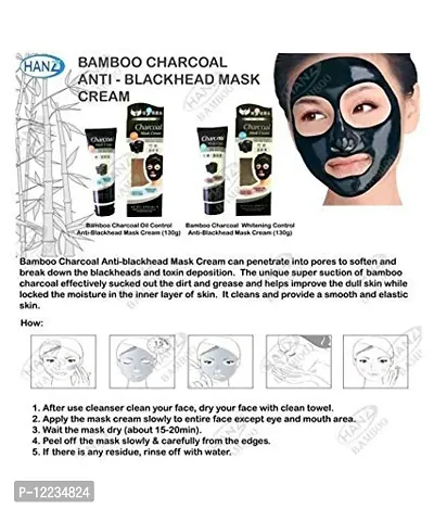 Charcoal Peel Of Face Mask , FACE PacK(480 g) - Pack of 4-thumb2