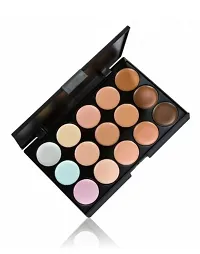 Beauty 15 Color Contour  Concealer with Professional Brush (2 Items in the set)-thumb1