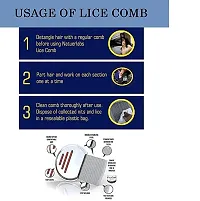 Stainless Steel Lice Treatment Comb for Head Lice/Lice Egg Removal Comb-thumb2