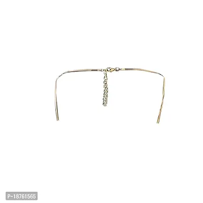 Gold Plated Western Diamond Necklace-thumb3