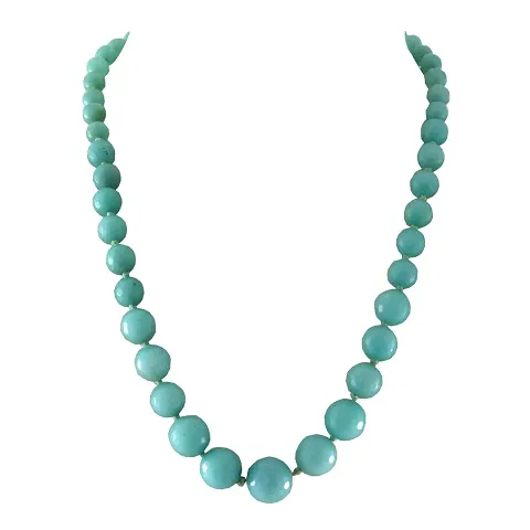 Semi Precious Blue Stone Designer Necklace for Women