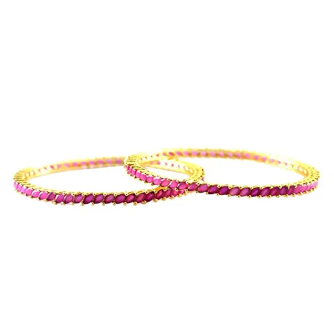 CZ Stone Bangles for Women