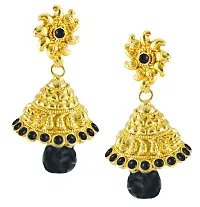 Rejewel High Gold Plated Jhumkas-thumb1