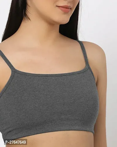 Stylish Multicoloured Cotton Solid Bras For Women-thumb2