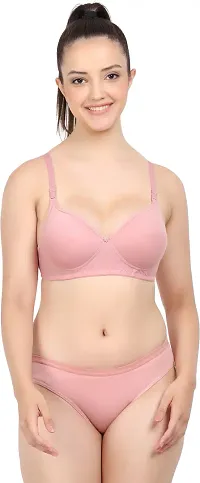 Stylish Multicoloured  Bra And Panty Set For Women Pack Of 3-thumb3