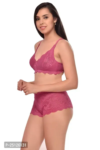 Stylish Multicoloured  Bra And Panty Set For Women Pack Of 2-thumb4