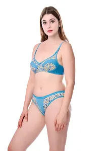 Stylish Multicoloured  Bra And Panty Set For Women Pack Of 2-thumb2