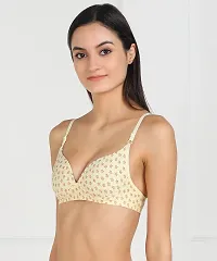 Stylish Multicoloured Cotton Solid Bras For Women-thumb2