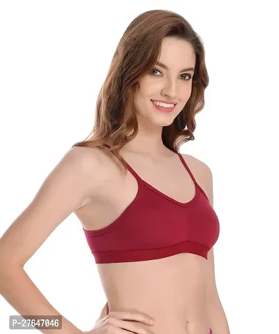 Stylish Multicoloured Cotton Solid Bras For Women-thumb2