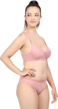 Stylish Multicoloured  Bra And Panty Set For Women Pack Of 2-thumb1