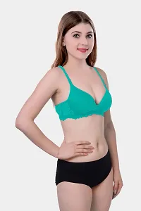 Stylish Multicoloured  Bra And Panty Set For Women Pack Of 2-thumb1