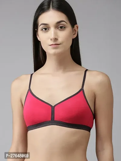 Stylish Multicoloured Cotton Solid Bras For Women-thumb5