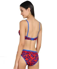 Stylish Multicoloured  Bra And Panty Set For Women Pack Of 2-thumb3